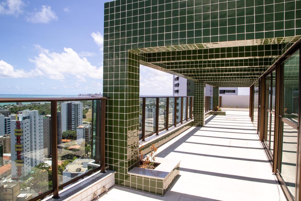 Ferienwohnung Flat Novo Em Boa Viagem, Com Vista Para O Mar, Andar Alto Recife Exterior foto